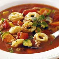 Italian Sausage and Tortellini Soup