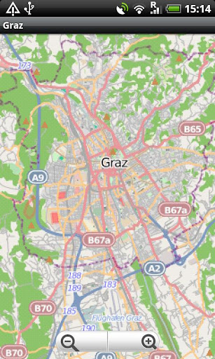 Graz Street Map