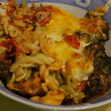 Three Cheese Broccoli and Penne Bake