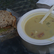 Crab, Coconut, and Cilantro Soup