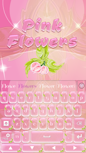 How to install GO Keyboard Pink Flowers 1.9 unlimited apk for bluestacks