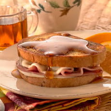 Ham and Provolone Stuffed French Toast