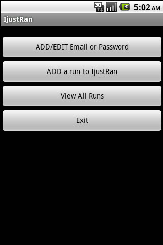 iJustRan for Android