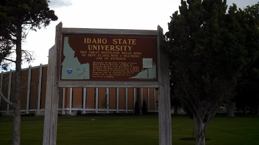 ISU - Idaho State University Sign
