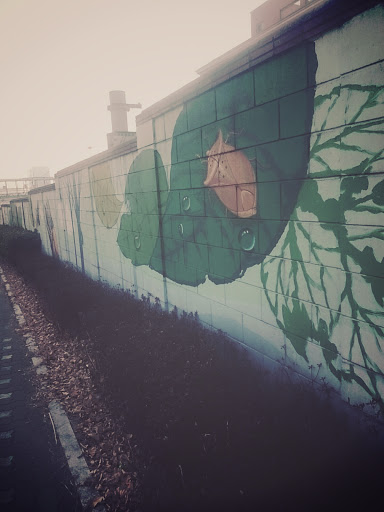 Green mural