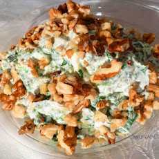 Iranian Yogurt and Spinach Dip - Borani Esfanaaj