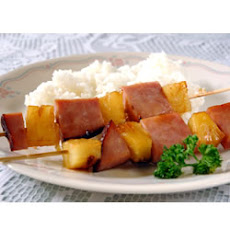 Ham and Pineapple Kabobs