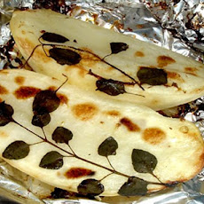 Baked Herb Decorated Potatoes