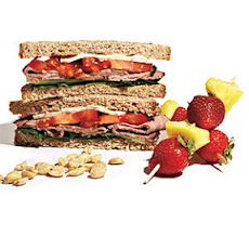 Beefy Sammie and Fruit Stick