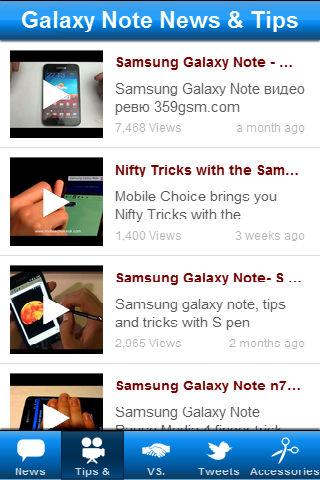 【免費新聞App】Galaxy Note News & Tips-APP點子