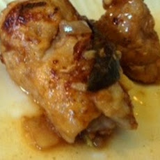 Easy Fontina Sage Chicken or Pork Tenderloin Rolls with Shallot Marsala Sauce