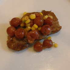 Sweet Cherry Salsa Pork Chops