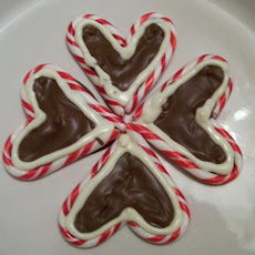 Peppermint Bark Hearts