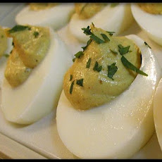 Curry Stuffed Eggs (Curried Deviled Eggs)