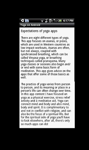 Yoga on Android