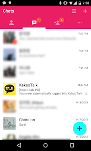 How to get KakaoTalk theme Material Pink patch 4.0.0 apk for bluestacks
