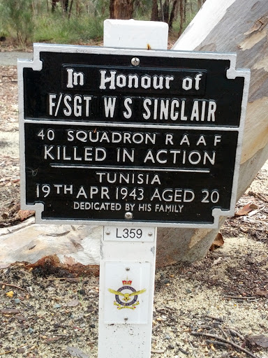 Flight Sergeant W S Sinclair