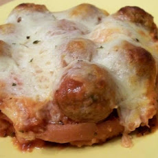 Meatball Sandwich Casserole