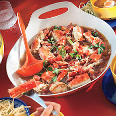 Cioppino-Style Roasted Crab
