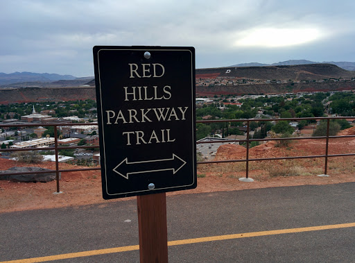 Red Hills Parkway Trail Marker