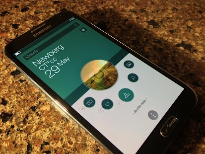 How to install Flat Summer theme UCCW skin lastet apk for android