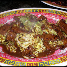 A Fare to Remember (Beef and Cabbage Stir Fry)