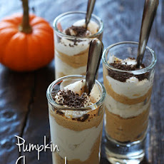 Pumpkin Cheesecake Shooters