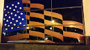 American Flag Mural WPC