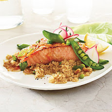 Roasted Salmon with Soy-Marmalade Glaze