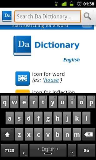 Da Dictionary English