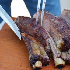 Simple Smoked Beef Short Ribs