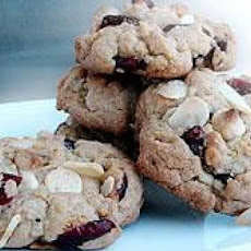 White Chocolate and Cranberry Cookies