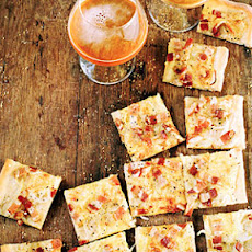 Bacon, Onion, and Münster Tart