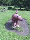 Скульптура Медведя
