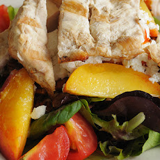 Sliced Chicken Salad with Chili-Ginger Vinaigrette