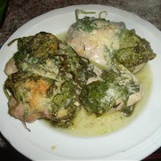 Spinach Pesto Chicken Breasts