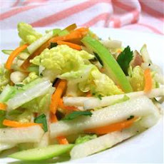 Jicama, Carrot, and Green Apple Slaw