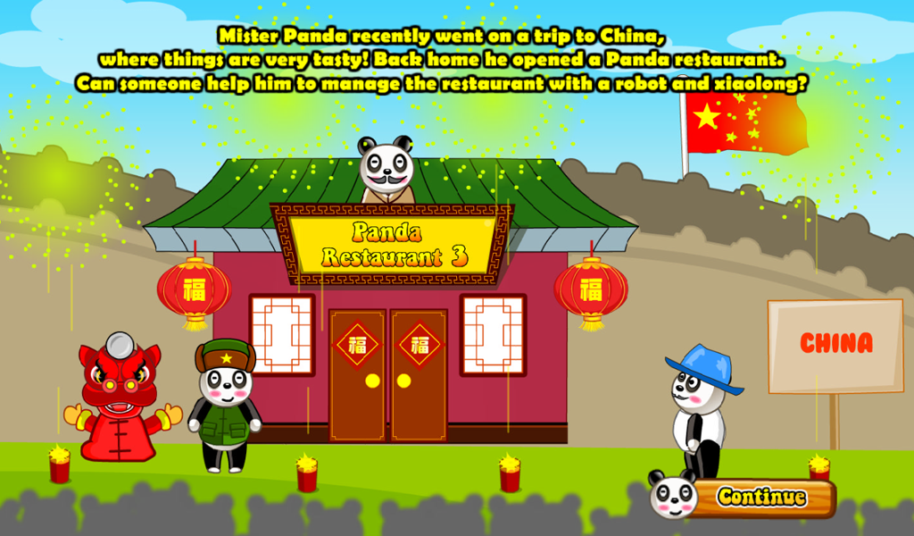 Android application Panda Restaurant 3 screenshort
