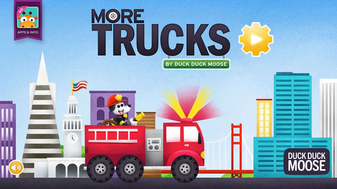 Android application More Trucks by Duck Duck Moose screenshort