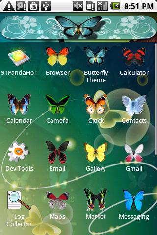 【免費個人化App】Butterfly Theme-APP點子