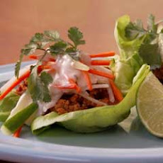 Turkey Lettuce ''tacos''
