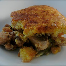 Cornbread Chicken Pie