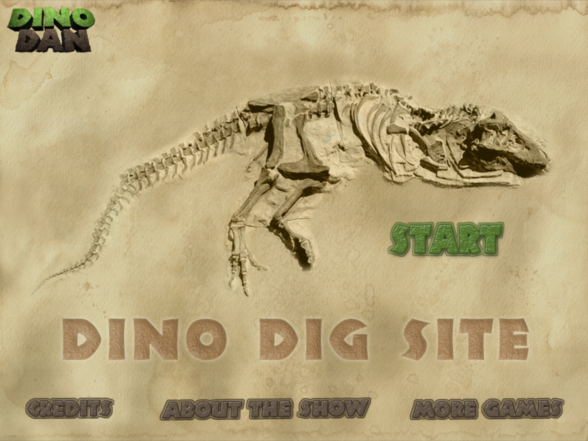 Android application Dino Dan: Dino Dig Site screenshort