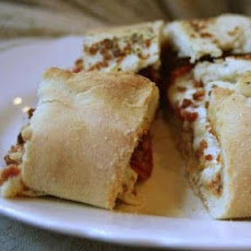 Ham and Swiss Stromboli