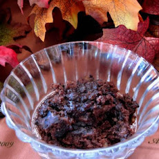 Chocolate Mocha Walnut Pudding Cake