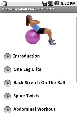 Pilates Gymball Workouts Part