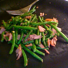 Sweet, Spicy, Easy Green Beans