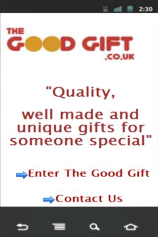 The Good Gift