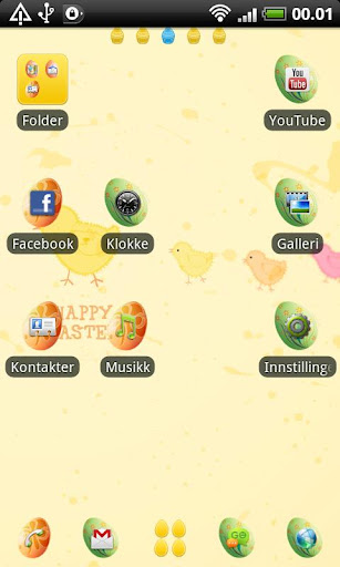 Easter GO Launcher EX Theme