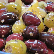 Warm Greek Garden Olives (Semi-Homemade)